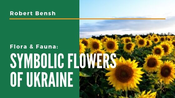 Robert Bensh Symbolic Flowers Of Ukraine